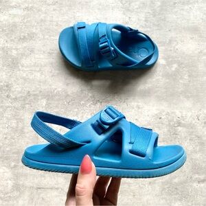 Chaco Chillos Sport Sandals Strappy Shoes Blue Youth 1